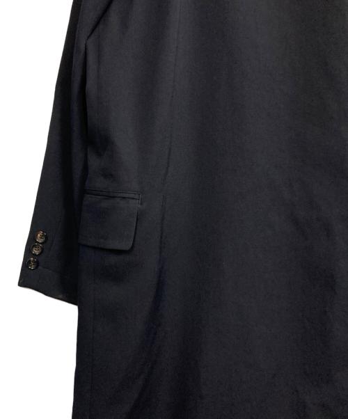 COMME des GARCONS HOMME（コムデギャルソン オム）COMME des GARCONS HOMME (コムデギャルソン オム) 90s ウールロングコート ブラック サイズ:Mの古着・服飾アイテム