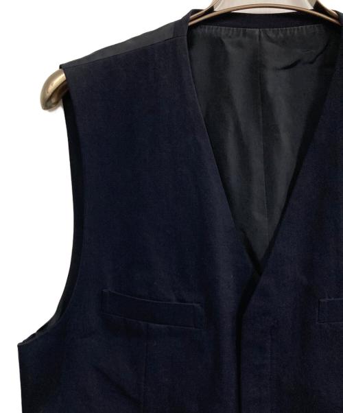 COMME des GARCONS HOMME（コムデギャルソン オム）COMME des GARCONS HOMME (コムデギャルソン オム) 90s ジップアップベスト ネイビー サイズ:Mの古着・服飾アイテム