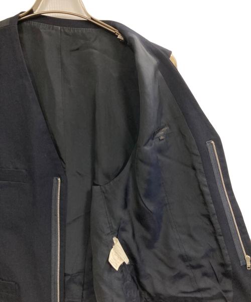 COMME des GARCONS HOMME（コムデギャルソン オム）COMME des GARCONS HOMME (コムデギャルソン オム) 90s ジップアップベスト ネイビー サイズ:Mの古着・服飾アイテム