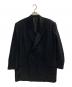 YOHJI YAMAMOTO COSTUME D'HOMME（ヨウジヤマモトコスチュームドオム）の古着「ダブルテーラードジャケット」｜ブラック