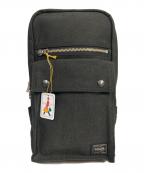 PORTERポーター）の古着「SLING SHOULDER BAG」｜ブラック