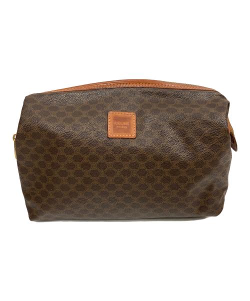 CELINE（セリーヌ）CELINE (セリーヌ) クラッチバッグ ブラウンの古着・服飾アイテム