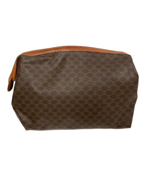 CELINE（セリーヌ）CELINE (セリーヌ) クラッチバッグ ブラウンの古着・服飾アイテム
