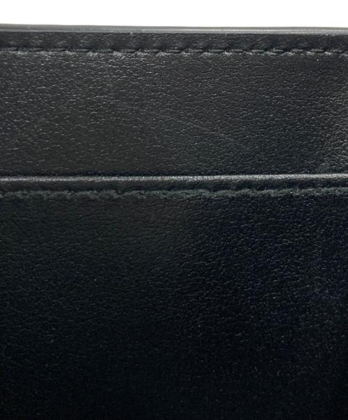 PRADA（プラダ）PRADA (プラダ) ヴィッテロダイノレザー ミニ財布 ブラックの古着・服飾アイテム