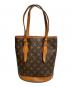 LOUIS VUITTON（ルイ ヴィトン）の古着「バケットPM」｜ブラウン・ベージュ