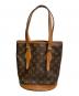 LOUIS VUITTON (ルイ ヴィトン) バケットPM ブラウン・ベージュ：35000円