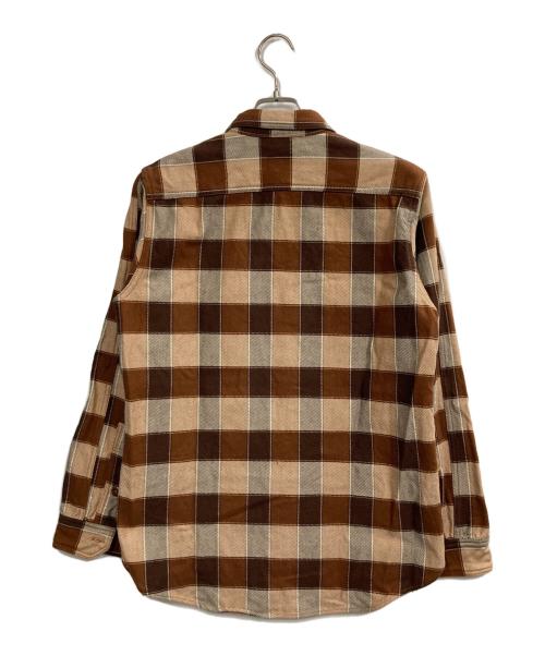 freewheelers（フリーホイーラーズ）FREEWHEELERS (フリーホイーラーズ) BIRNER MECHANIC SHIRT ブラウン サイズ:15の古着・服飾アイテム