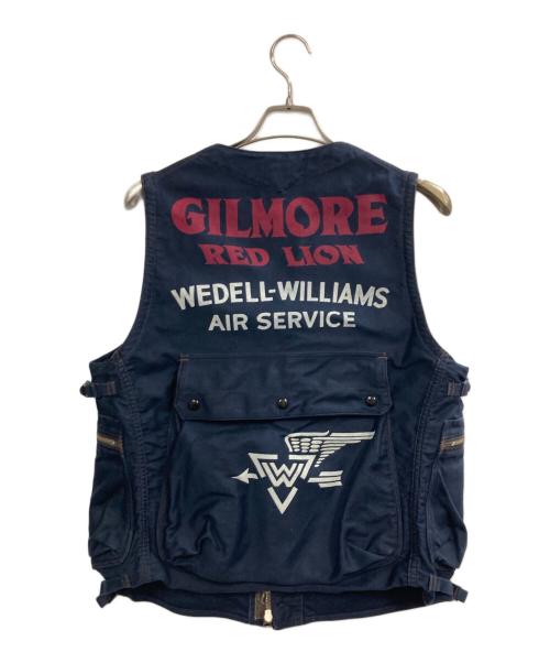 freewheelers（フリーホイーラーズ）FREEWHEELERS (フリーホイーラーズ) スピードエンジニア スリーブレスコート ネイビー サイズ:38の古着・服飾アイテム