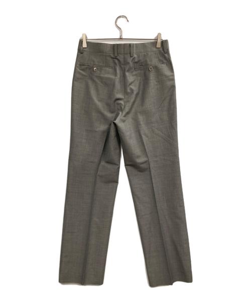 AURALEE（オーラリー）AURALEE (オーラリー) TROPICAL WOOL KID MOHAIR ONE-TUCK SLACKS グレー サイズ:3の古着・服飾アイテム