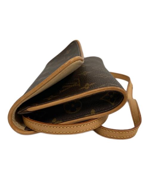 LOUIS VUITTON（ルイ ヴィトン）LOUIS VUITTON (ルイ ヴィトン) ポシェット・ツインGM ブラウン・ベージュの古着・服飾アイテム