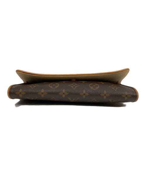 LOUIS VUITTON（ルイ ヴィトン）LOUIS VUITTON (ルイ ヴィトン) ポシェット・ツインGM ブラウン・ベージュの古着・服飾アイテム