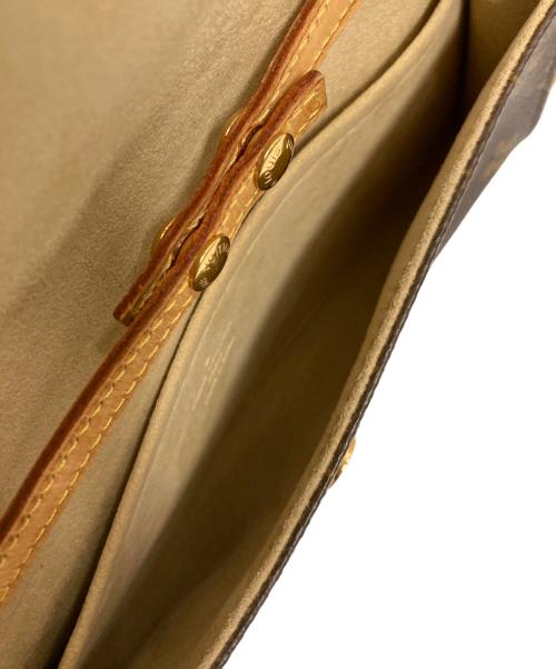 LOUIS VUITTON（ルイ ヴィトン）LOUIS VUITTON (ルイ ヴィトン) ポシェット・ツインGM ブラウン・ベージュの古着・服飾アイテム