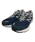 NEW BALANCEニューバランス）の古着「M990NV6」｜ネイビー