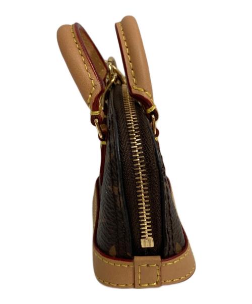 LOUIS VUITTON（ルイ ヴィトン）LOUIS VUITTON (ルイ ヴィトン) ミクロ アルマ ブラウン・ベージュの古着・服飾アイテム