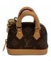 LOUIS VUITTON（ルイ ヴィトン）の古着「ミクロ アルマ」｜ブラウン・ベージュ