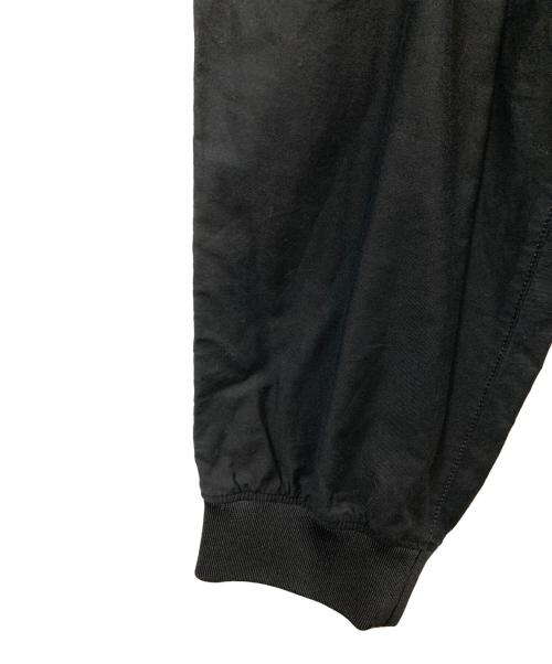 GROUND Y（グラウンドワイ）GROUND Y (グラウンドワイ) 25SS Cotton Twill Standard Ribbed Hem Cargo/コットンツイル スタンダード 裾リブ カーゴ ブラック サイズ:3の古着・服飾アイテム