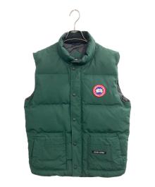 CANADA GOOSE（カナダグース）の古着「Freestyle Crew Vest(フリースタイルクルーベスト)」｜グリーン