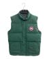 CANADA GOOSE（カナダグース）の古着「Freestyle Crew Vest(フリースタイルクルーベスト)」｜グリーン
