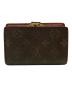 LOUIS VUITTON (ルイ ヴィトン) ポルト モネ・ビエ ヴィエノワ ブラウン・ベージュ：8000円