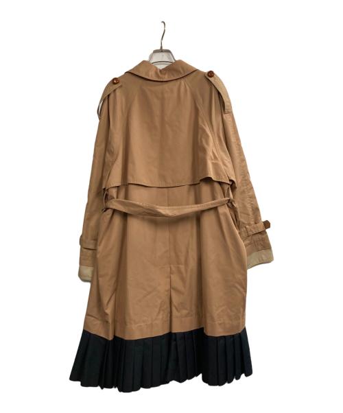 GUCCI（グッチ）GUCCI (グッチ) レイヤード ドッキングトレンチコート ベージュ サイズ:SIZE40の古着・服飾アイテム