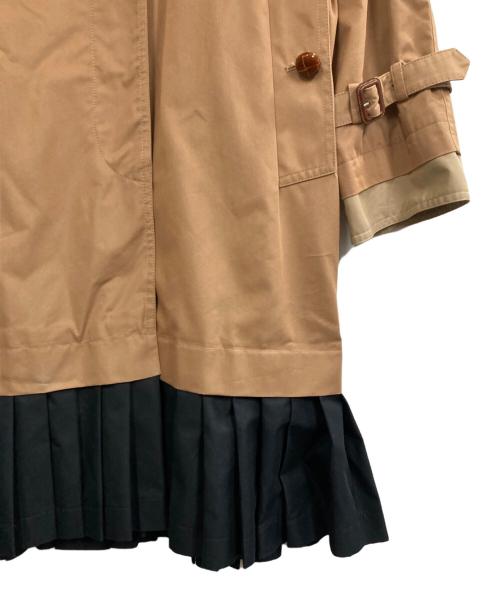 GUCCI（グッチ）GUCCI (グッチ) レイヤード ドッキングトレンチコート ベージュ サイズ:SIZE40の古着・服飾アイテム