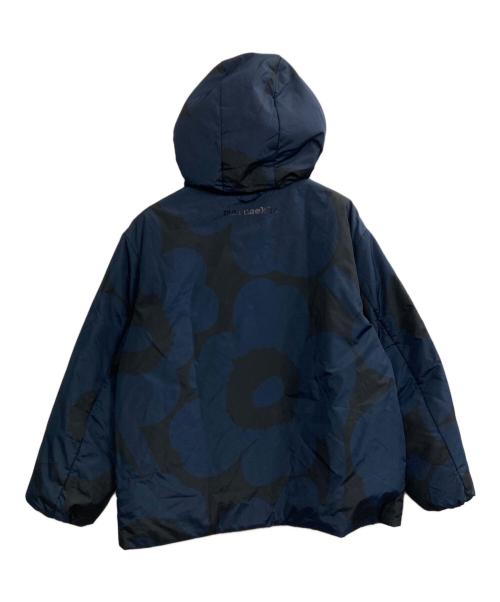 marimekko（マリメッコ）marimekko (マリメッコ) Vektori Unikkoリバーシブルジャケット ベージュ×ネイビー サイズ:M 未使用品の古着・服飾アイテム