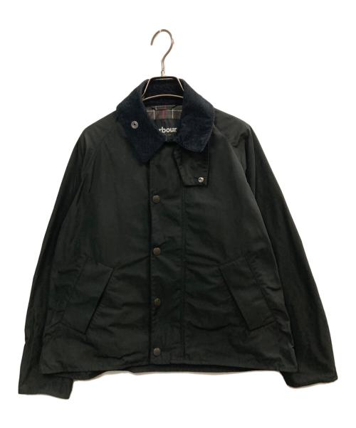 Barbour（バブアー）Barbour (バブアー) BEAMS F (ビームスエフ) 別注トランスポートピーチドコットン ショートジャケット ブラック サイズ:34の古着・服飾アイテム