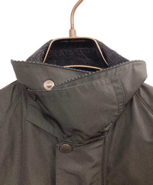 Barbour（バブアー）Barbour (バブアー) BEAMS F (ビームスエフ) 別注トランスポートピーチドコットン ショートジャケット ブラック サイズ:34の古着・服飾アイテム