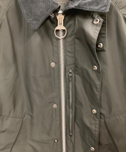 Barbour（バブアー）Barbour (バブアー) BEAMS F (ビームスエフ) 別注トランスポートピーチドコットン ショートジャケット ブラック サイズ:34の古着・服飾アイテム