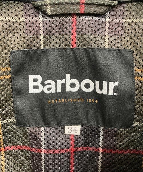 Barbour（バブアー）Barbour (バブアー) BEAMS F (ビームスエフ) 別注トランスポートピーチドコットン ショートジャケット ブラック サイズ:34の古着・服飾アイテム