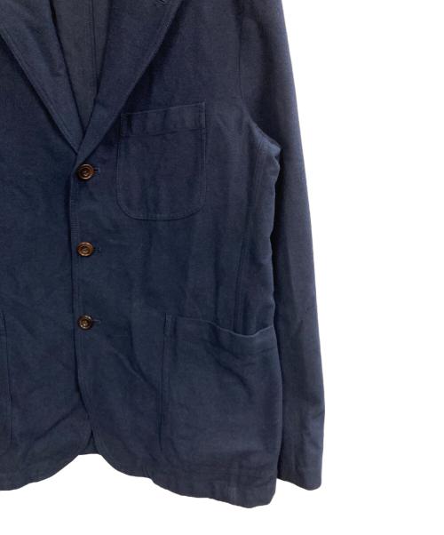 POLO RALPH LAUREN（ポロ・ラルフローレン）POLO RALPH LAUREN (ポロ・ラルフローレン) モダンフィット シャモアスーツジャケット ネイビー サイズ:Mの古着・服飾アイテム
