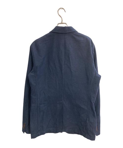 POLO RALPH LAUREN（ポロ・ラルフローレン）POLO RALPH LAUREN (ポロ・ラルフローレン) モダンフィット シャモアスーツジャケット ネイビー サイズ:Mの古着・服飾アイテム