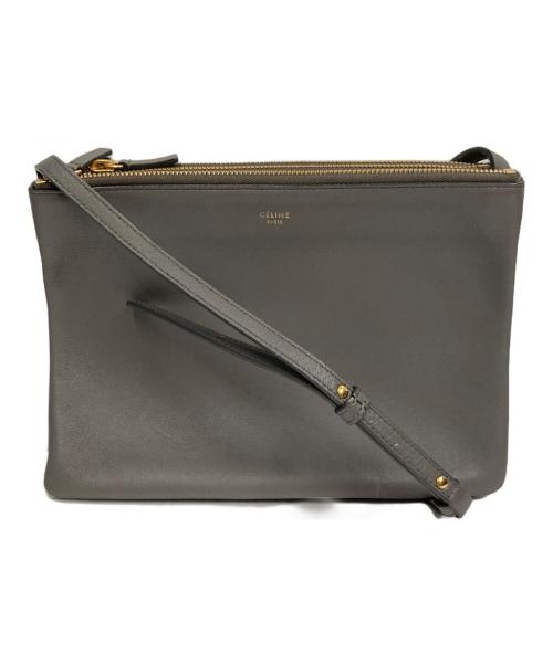 CELINE（セリーヌ）CELINE (セリーヌ) ショルダーバッグ グレーの古着・服飾アイテム