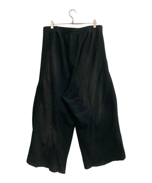 Needles（ニードルズ）Needles (ニードルズ) Deconstructed H.D. Sweat Pant ブラック サイズ:XLの古着・服飾アイテム