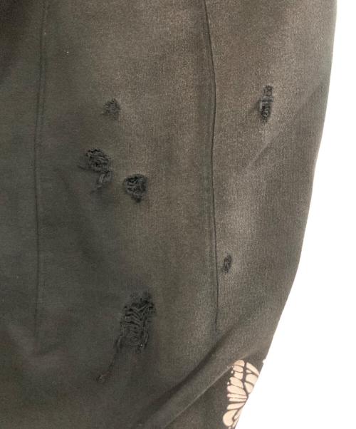 Needles（ニードルズ）Needles (ニードルズ) Deconstructed H.D. Sweat Pant ブラック サイズ:XLの古着・服飾アイテム