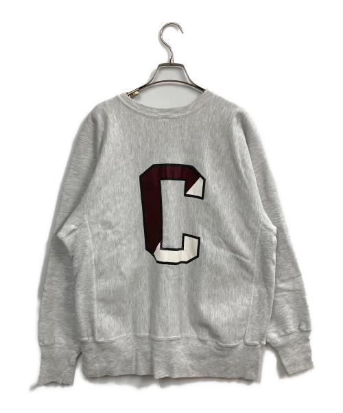 Champion REVERSE WEAVE（チャンピオン リバース ウィーブ）Champion REVERSE WEAVE (チャンピオン リバース ウィーブ) 90s COLGATE sweatshirt グレー サイズ:LARGEの古着・服飾アイテム