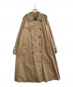Burberry'sバーバリーズ）の古着「一枚袖トレンチコート」｜ベージュ