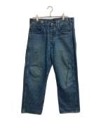 RRLダブルアールエル）の古着「Vintage 5-Pocket Jacquard Denim Jeans」｜インディゴ