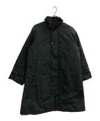 Barbourバブアー）の古着「PADDED EXMOOR COAT」｜ブラック