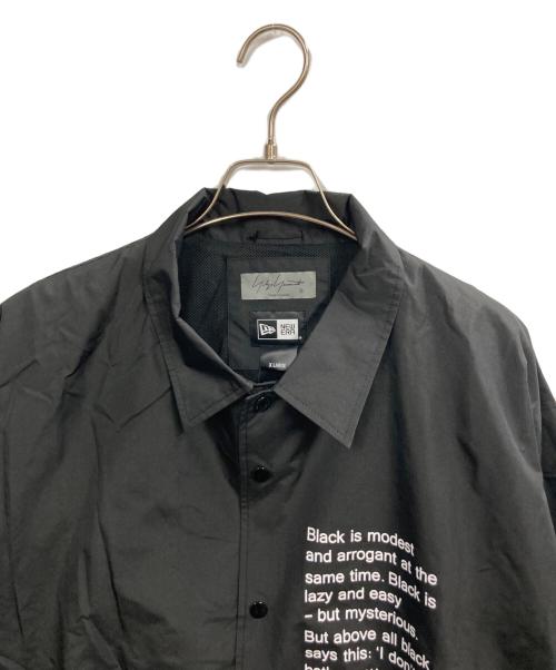 New Era（ニューエラ）New Era (ニューエラ) YOHJI YAMAMOTO (ヨウジヤマモト) 23SS ダリア コーチジャケット ブラック サイズ:XL 未使用品の古着・服飾アイテム