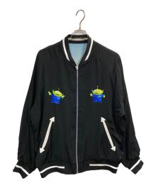 WIND AND SEA×TOY STORY（ウィンダンシー×トイストーリー）の古着「REVERSIBLE SKA JUMPER」｜ブラック