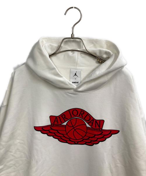 JORDAN（ジョーダン）JORDAN (ジョーダン) SAINT MICHAEL (セントマイケル) SM Fleece Hoodie(SMフリースフーディ) ホワイト サイズ:L 未使用品の古着・服飾アイテム