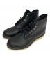 RED WING（レッドウィング）の古着「6-inch Classic Round」｜ブラック