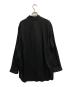GROUND Y (グラウンドワイ) TR VIYELLA ONE SIDED COLLAR SHIRT ブラック サイズ:3：18000円