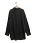 GROUND Y (グラウンドワイ) TR VIYELLA ONE SIDED COLLAR SHIRT ブラック サイズ:3：18000円