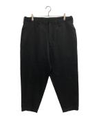 Y's for menワイズフォーメン）の古着「G-脇タックスーツパンツ」｜ブラック