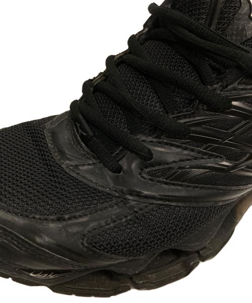 MIZUNO（ミズノ）MIZUNO (ミズノ) ウェーブプロフェシースニーカー ブラック サイズ:27.5の古着・服飾アイテム
