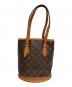 LOUIS VUITTON (ルイ ヴィトン) バケットPM ブラウン：45000円