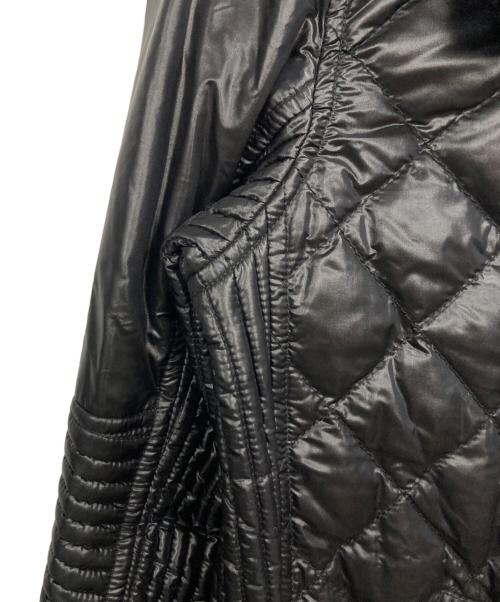 MONCLER（モンクレール）MONCLER (モンクレール) ダウンライダースジャケット ブラックの古着・服飾アイテム