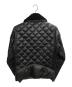 MONCLER (モンクレール) ダウンライダースジャケット ブラック：40000円